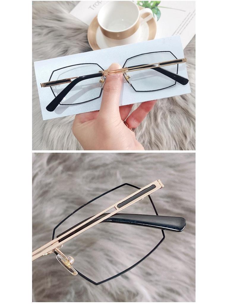Ultra-Clear Frameless Men's Reading Glasses - Anti-Blue Light, Anti-Fatigue, HD Farsightedness Glasses for Middle-Aged and Elderly