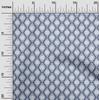 oneOone Cotton Flex Grayish Purple Fabric Asian Block Print Geometric Sewing Craft Projects Fabric Prints By Yard 40 Inch