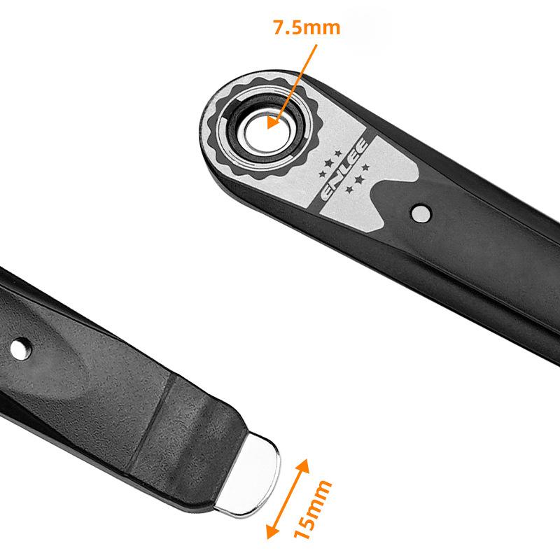 ENLEE Bicycle Steel Core Tire Pry Rod, Road Mountain Bike Tire Repair and Tire Replacement, Essential Tire Picking Tool, Crowbar