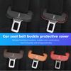 Car Seat Belt Buckle Protector Cover Anti-Scratch Accessories For Lincoln Navigator MKZ MKX MKC MKT Continental Nautilus