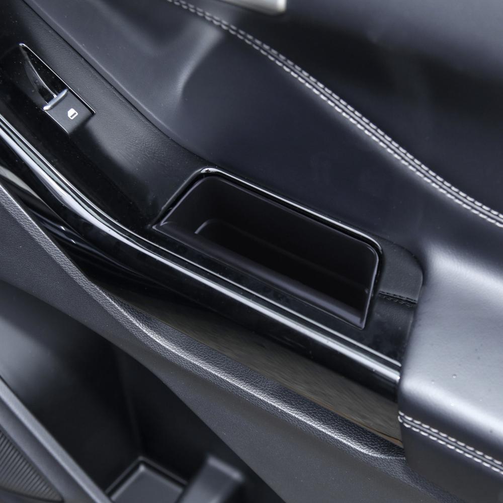 2 Pièces ABS Boîte de Rangement Accoudoir de Porte de Voiture pour Ford Explorer 2011 - 2025 Étui Support Conteneur Organisateur Accessoires