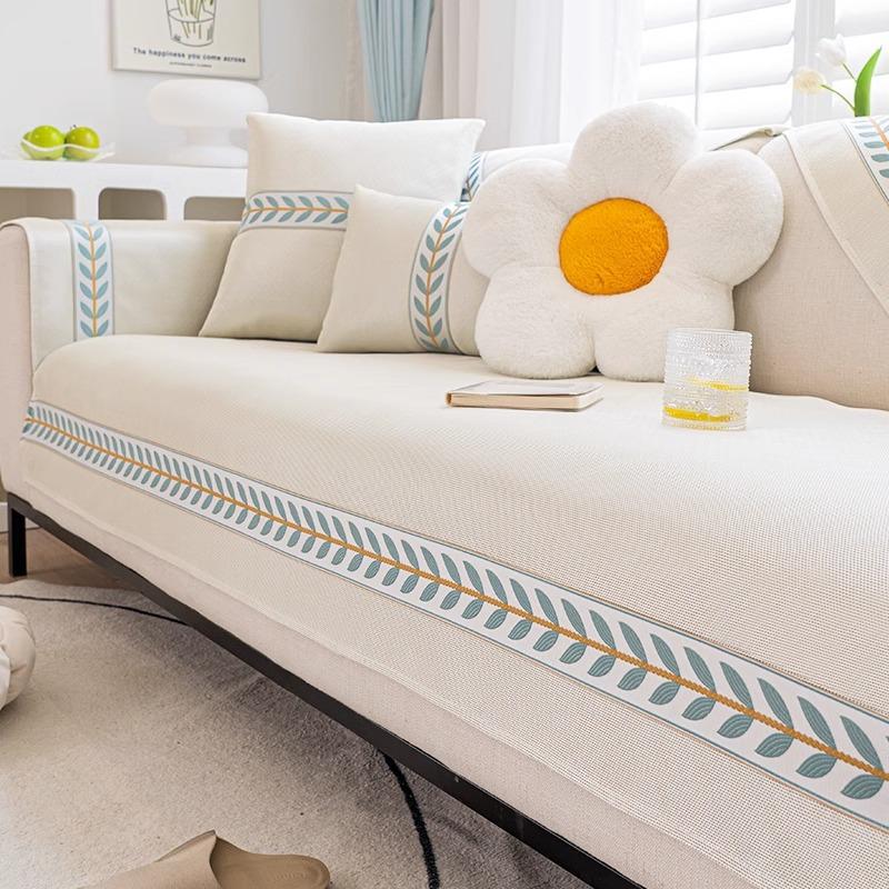 Ice Silk Sofa Cushion Summer Non-Slip Simple Modern Mat Cushion Summer  New All-Inclusive Sofa Cover