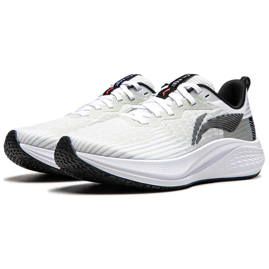 New LiNing Red Hare 7 Cushioning, Slip Resistant, Lightweight Low Top Running Shoes Women's Standard White ARPU004-18