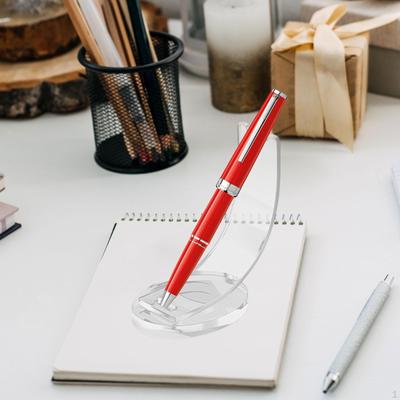 Acrylic Pen Display Stand Makeup Brush Rack Multifunctional Accessory Single Holder