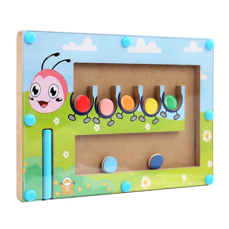 Animal Magnetic Marble Maze: Fun Balance & Early Education Puzzle Game for Kids