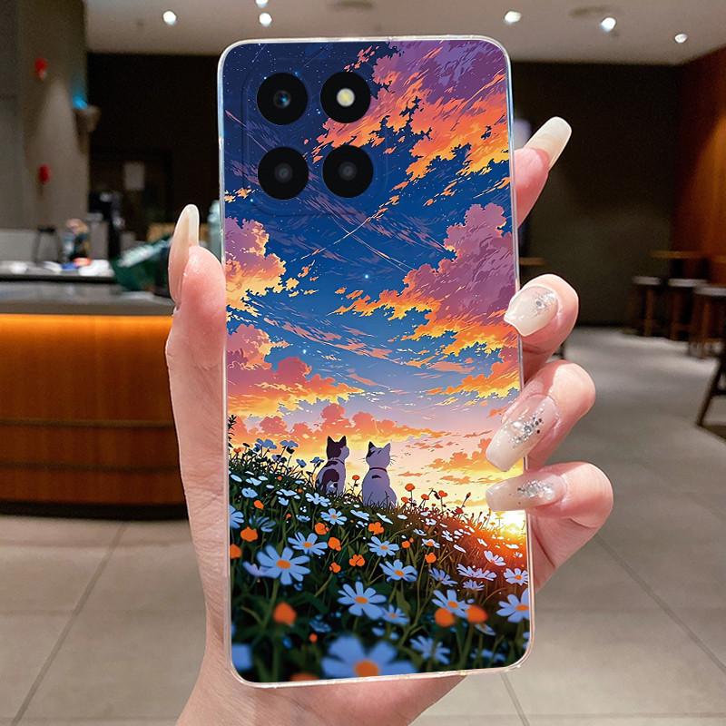 For Honor X6a Case Honor X6b X6C Cute Cartoon Cool Boys Girls Cover Clear Soft Silicone Case Honor X6C X 6 a X6 B HonorX6a Shell
