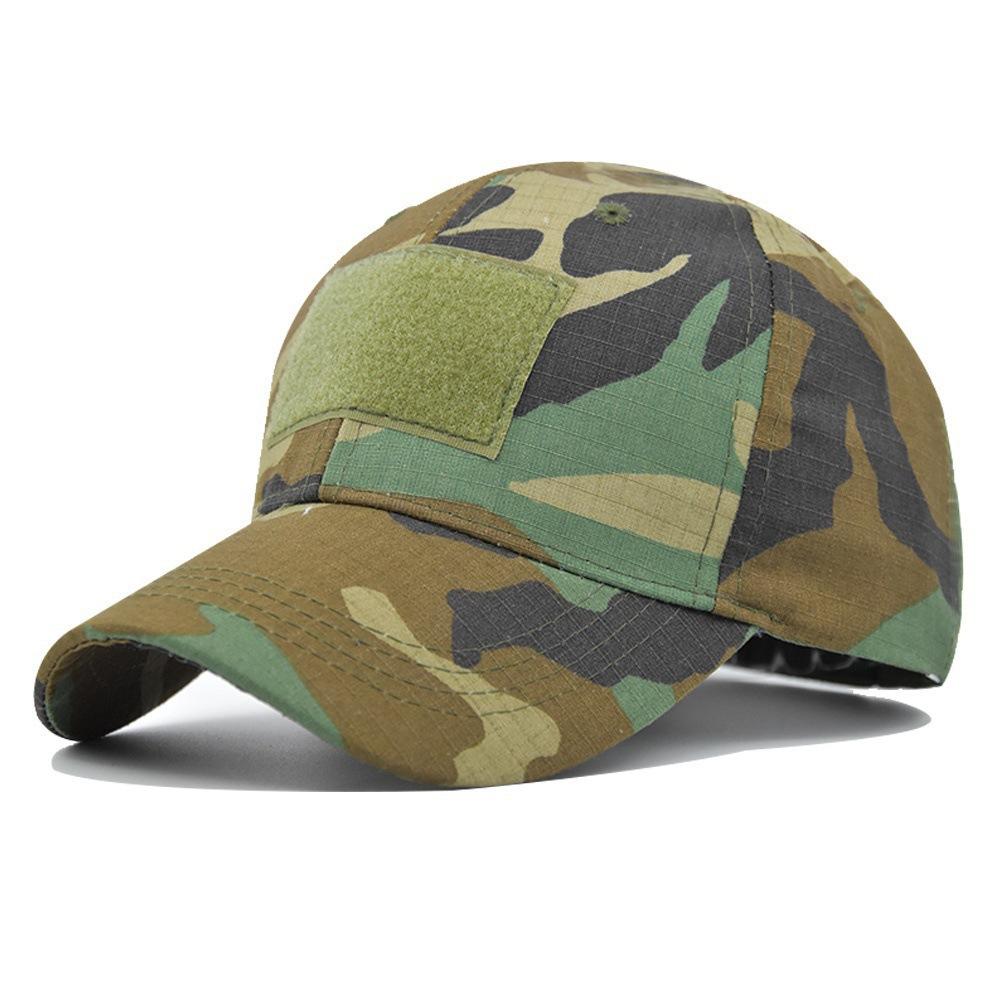 Fashion Camouflage Baseball Cap Men's and Women's Hat Outdoor Sports Sunshade Net Hat Curved Brim Hat Sunscreen Hat