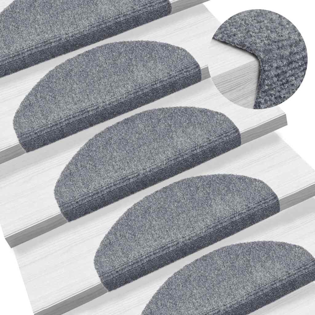 Maty Na Schody Samoprzylepne 30 Szt. Jasnoszary 65X21X4 Cm
