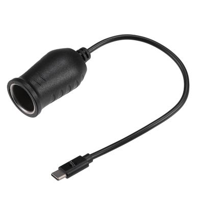 Hihaha 20V Cigarette Lighter Adapter Car RV USB Type C Female Cigarette Lighter Converter