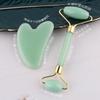 Heart-Shaped Gua Sha & Facial Roller Massage Set