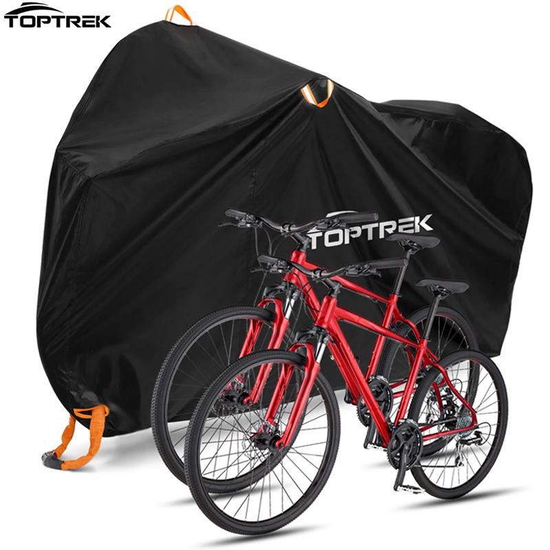 Toptrek Kryt na kolo 210D Vysoce kvalitní Chránič jízdního kola Víceúčelový Voděodolný proti dešti, sněhu, prachu Všepočasový Ochranné kryty