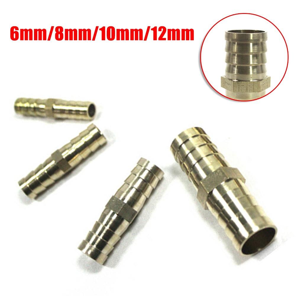

Fuel Pipe Joint Hose Nipple Oil Straight Water 2-Way 6mm