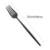 Black Matte Cutlery Set Knife Fork Spoon Dinner Set Kitchen Silverware Flatware Tableware Set Stainless Steel Dinnerware Set
