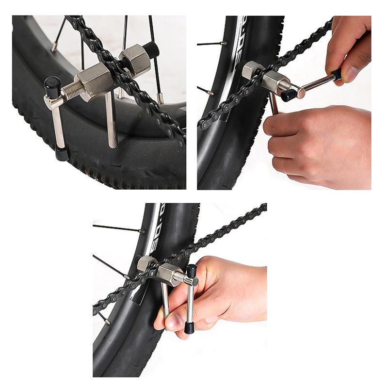 Durable Carbon Steel Bicycle Repair Tool Set Bottom Bracket Remover Chain Cutter Crank Puller Maintenance Kit