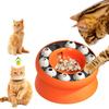 Popular Puzzle Multifunctional Cat Supplies Leaky Slow Food Bowl Cat Self-Hi Interactive Toys Pet Cat Supplies