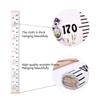 Growth Chart Removable Innovative Kids Growth Height Chart Decor for Bathroom Living Room Dormitory