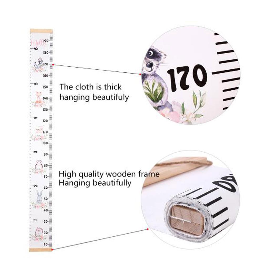 Growth Chart Removable Innovative Kids Growth Height Chart Decor for Bathroom Living Room Dormitory