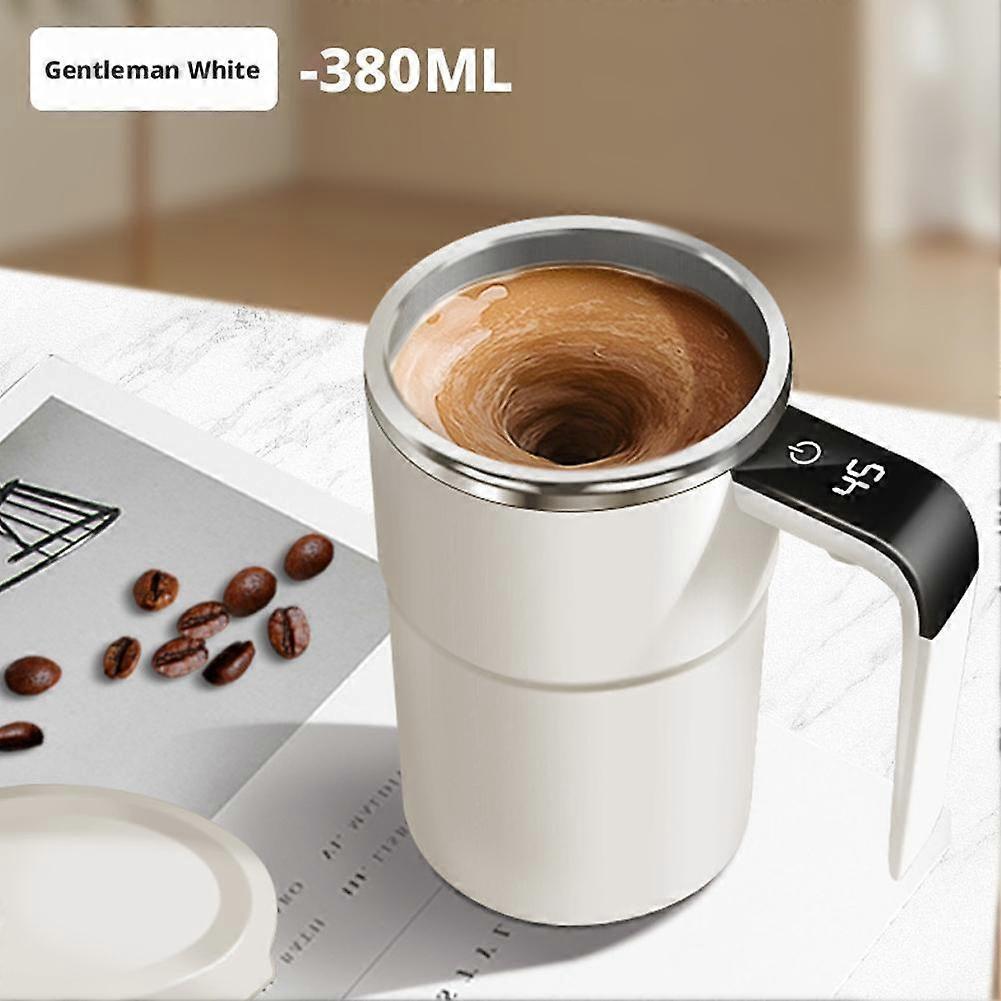 Automatic Self Stirring Mug Battery Powered Magnetic Mixing Coffee Cup Tea