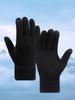Winter Gloves for Men Women - Upgraded Touch Screen Cold Weather Thermal Warm Knit Glove for Running Driving Hiking