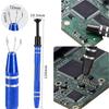 IC Chip Extractor Electronic Component Parts Suction Pen With Bend Tweezers Catcher Pick Up Tool Metal Grabber Repair Hand Tools
