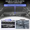 For Toyota Tacoma 2005-2025 Car Trunk Net Large Elastic Luggage Net Cargo Organizer Storage Stretchable Car Mesh Network Pocket
