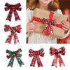 Decorative Christmas Cabinet Bowknot Sturdy and Fade Resistant Portable Accessory for Indoor Designers Daily Use