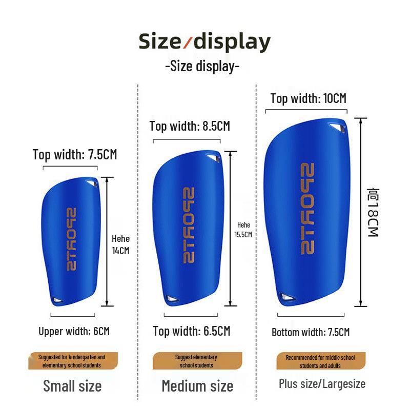 Breathable Thickened Shin Guard Inserts for Adults & Kids - Football Protection