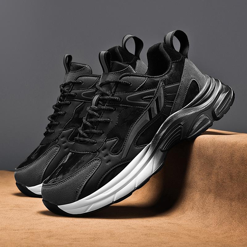 Dad Shoes Autumn and Winter Outdoor New Large Size Shoes Breathable Casual Sports Shoes Fashionable Versatile Platform Shoes