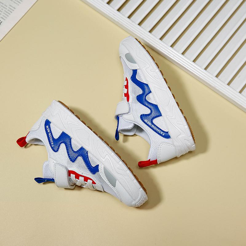 Warrior Sports Casual Fashion Versatile Trendy Classic Anti-Kick Non-Slip Wear-Resistant Breathable Lightweight Low-Top Kids Sneakers WZTH-079413