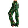 Pajama Pants Sleepwear Casual Drawstring Elastic Waist Pants Comfy Straight Yoga Loose Trousers