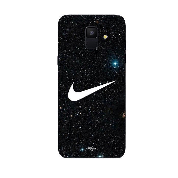 Maniacase Case for Samsung Galaxy A8 2018 nike starry galaxy nero