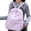 Schoolbag backpack women's new Korean version of fashion college student schoolbag commuting simple leisure large capacity travel bag