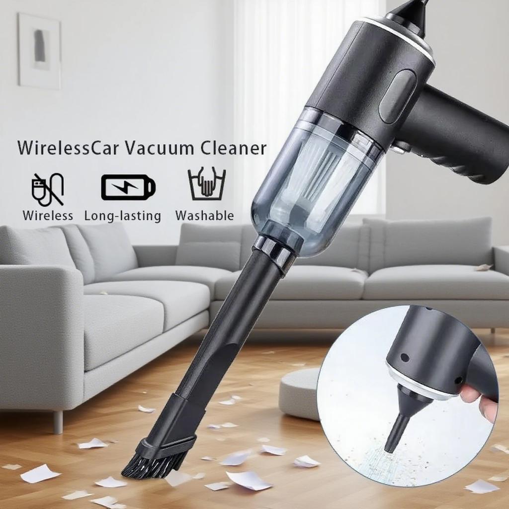 Portable Small Vacuum Cleaner - Multi-Purpose Vehicles & Household Handheld Car Vacuum Cleaner