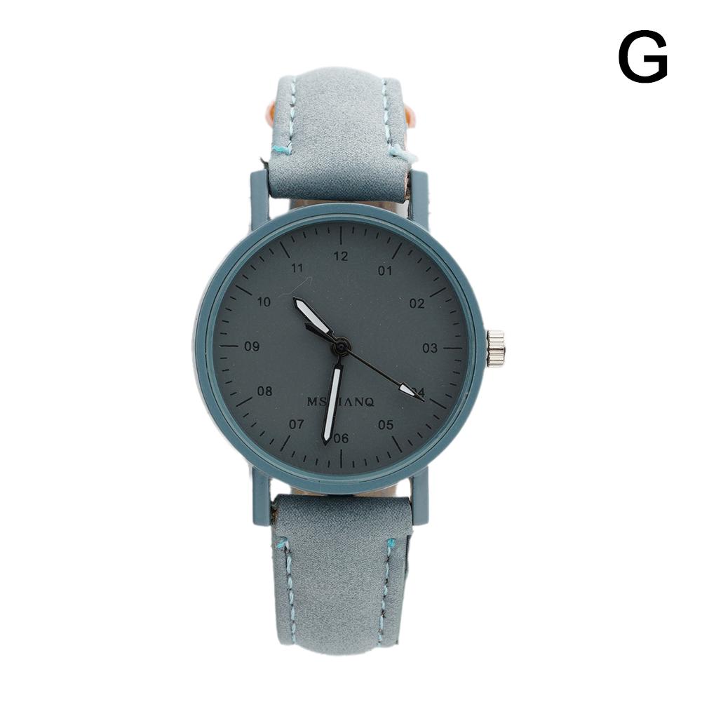Women Watches PU Leather Strap Women Quartz Wristwatches Waterproof Round Dial Retro Watch Ladies Girls Quartz Wristwatch