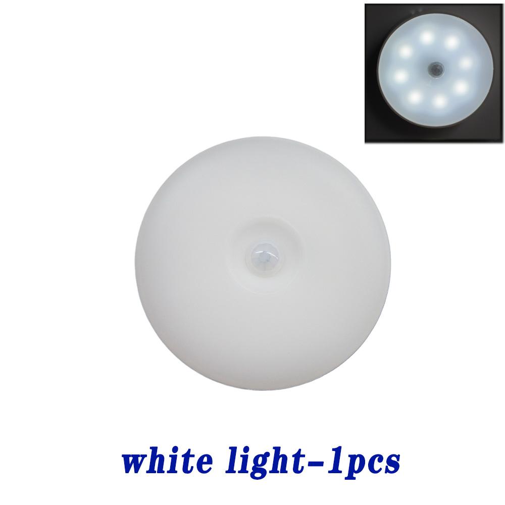 Night Light Motion Sensor Light USB LED Lamp With Switch Rechargeable Inductor Lights For Kitchen Stairs Hallway Closet Bedroom