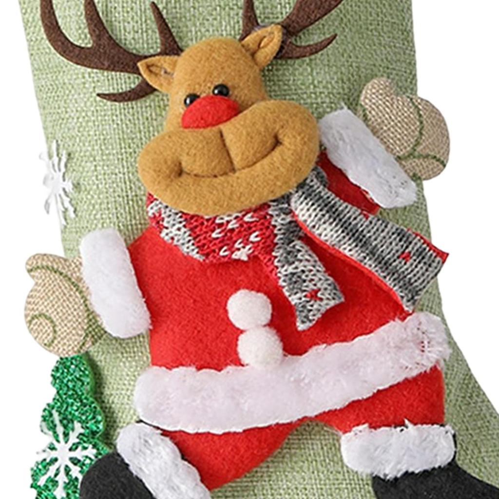 Sock Decoration Party Presents Bag Candy Festival Holiday Fireplace Men