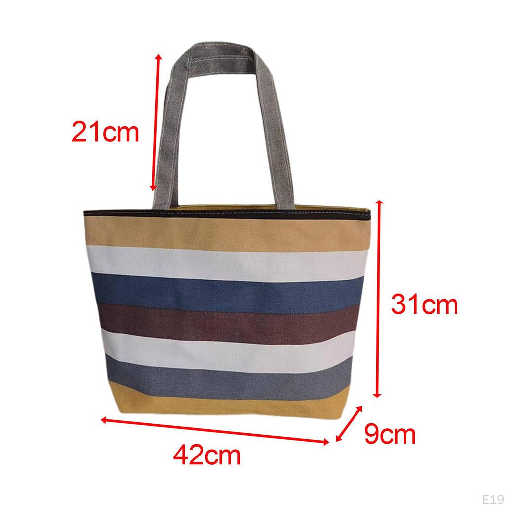 Embroidered Shoulder Bag, Tote Women's Handbag, Zipper, Large Capacity, Shopping Fashion,