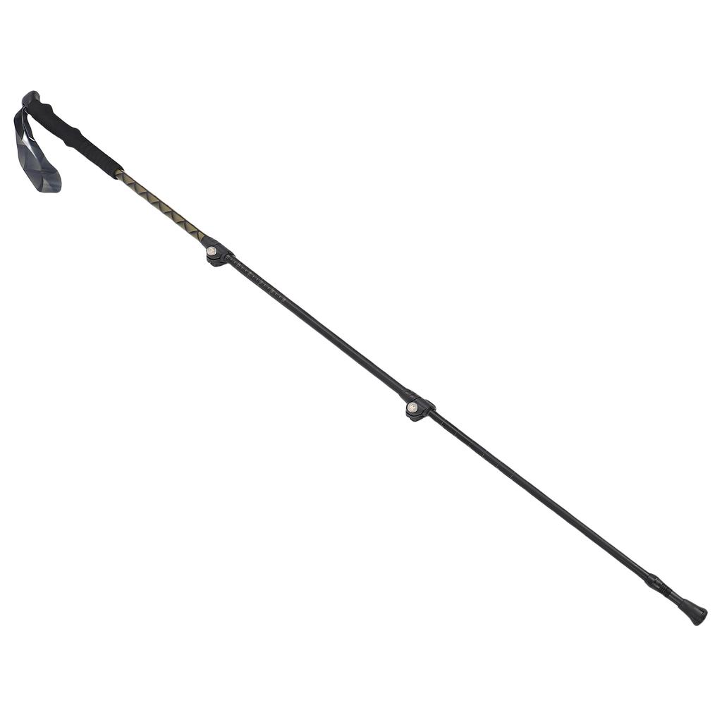 7075 Aluminum Alloy Hiking Pole Extendable EVA Handle Lightweight Walking Stick for Outdoor Activities DSZ002