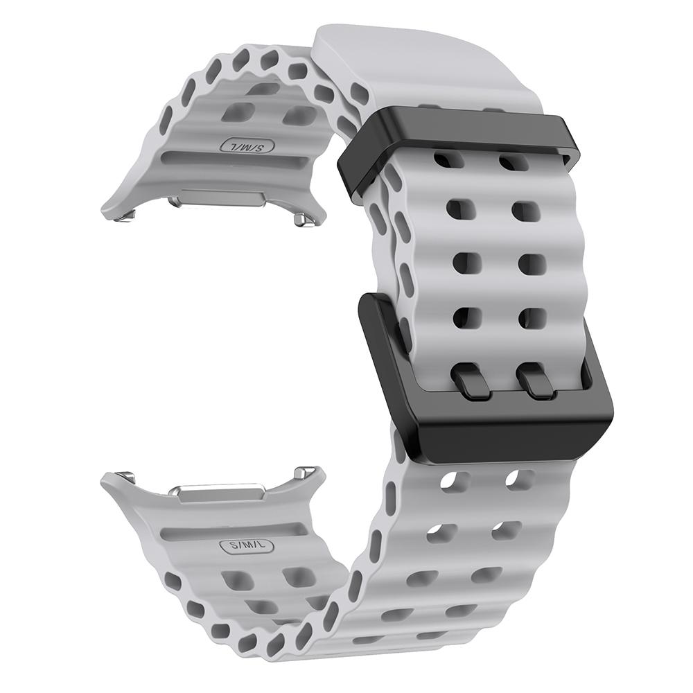 Band For Samsung Galaxy Watch Ultra 47mm Sports Silicone Strap Bracelet For Samsung Galaxy Watch Ultra Watchband Accessories Men