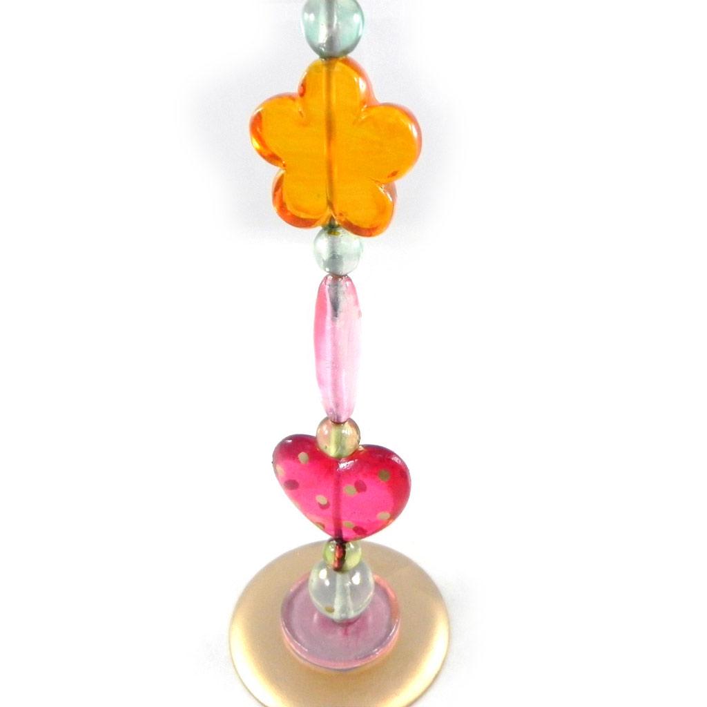 Les Trésors De Lily [H5948] - Pink 'Lisa' Jewelry Holder