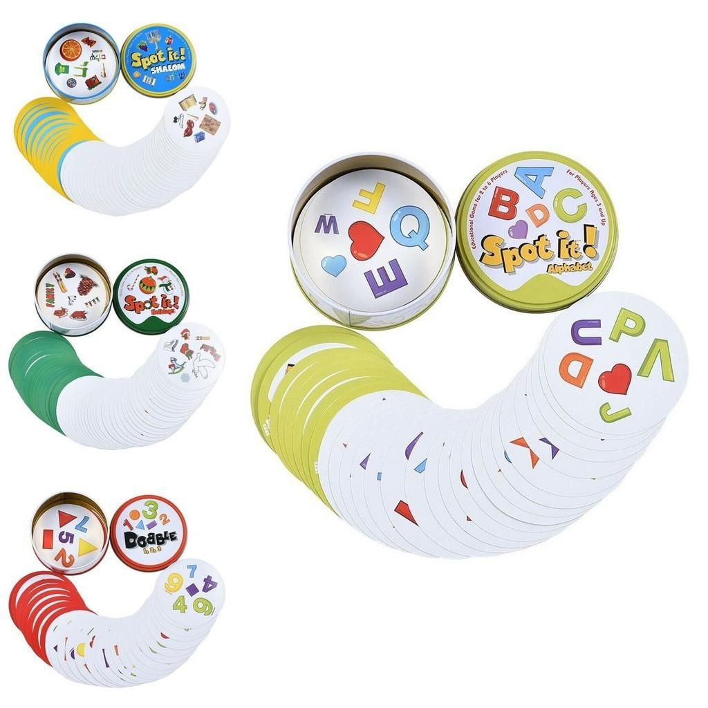 Dobble Spot It Game Cards For Addictive Family Fun And Quick Visual Challenges