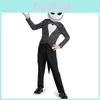 Jack Skellington Cosplay Costume Halloween Party Outfit For Boys