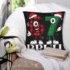Декор для вітальні 67 Шість Сім Різдвяний Бро Смішний Італійський Мозкозлам Мем 82356378 Наволочка Подушка Квадратна Багато Розмірів