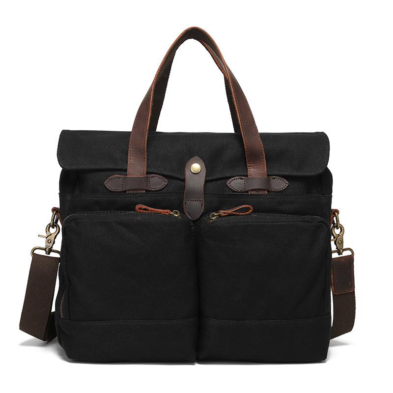 

Портфель-тоут для фотокамеры, мужская сумка на одно плечо, косая широкая, дорожная, косая задняя часть, электрическая, холщовая 15 inches. чёрный