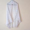 Used White Lace Flying Squirrel Coat Shawl