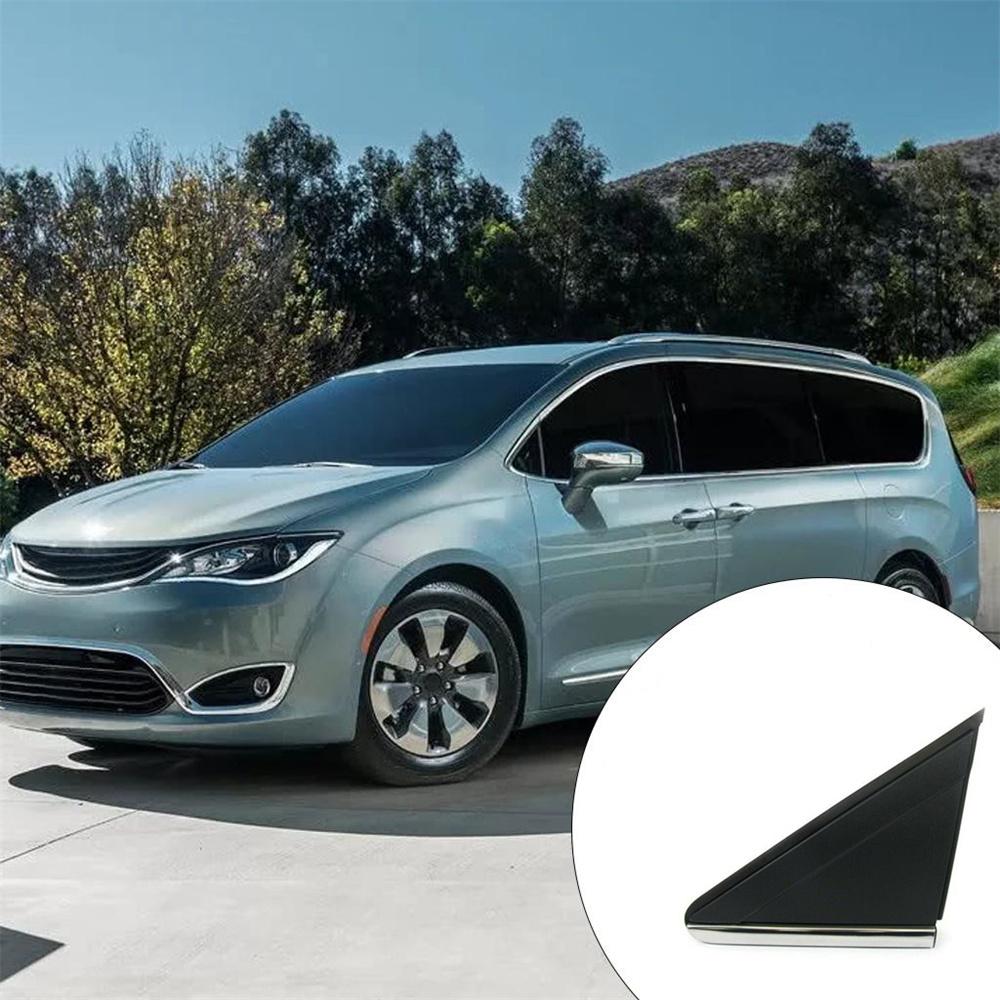 LH Driver Side Mirror Flag Applique Trim For 2008-2016 Chrysler Town and Country