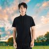 Vepeal Men's Business Casual Seamless Short-Sleeve Polo Shirt VTX-181