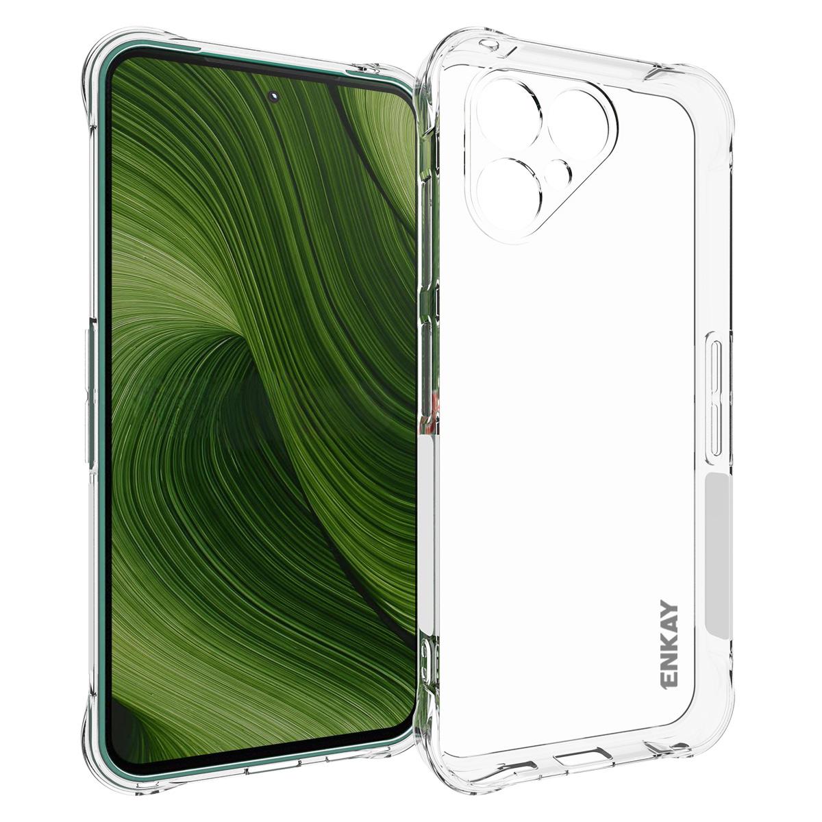 

Прозрачный чехол для Fairphone 6, противоударный, нескользящий чехол из ТПУ Transparent