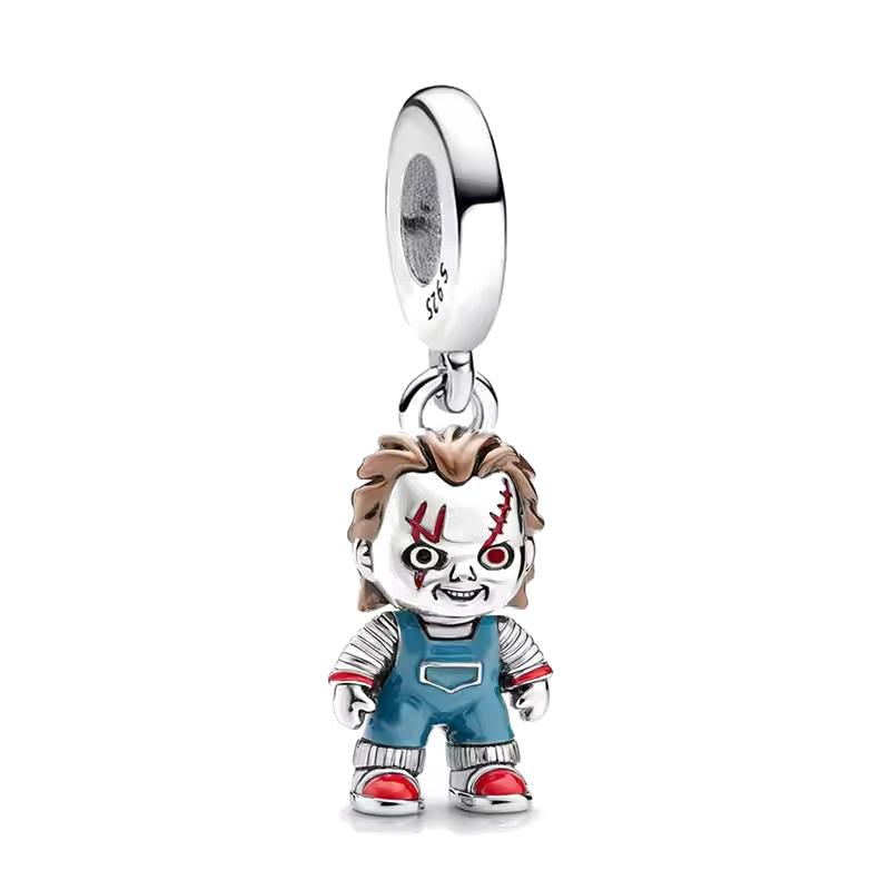 

925 Silver Cute Cartoon & Animal Style Flying Elephant Mouse Feathers Charms Pendants Fit DIY Jewelry Gift