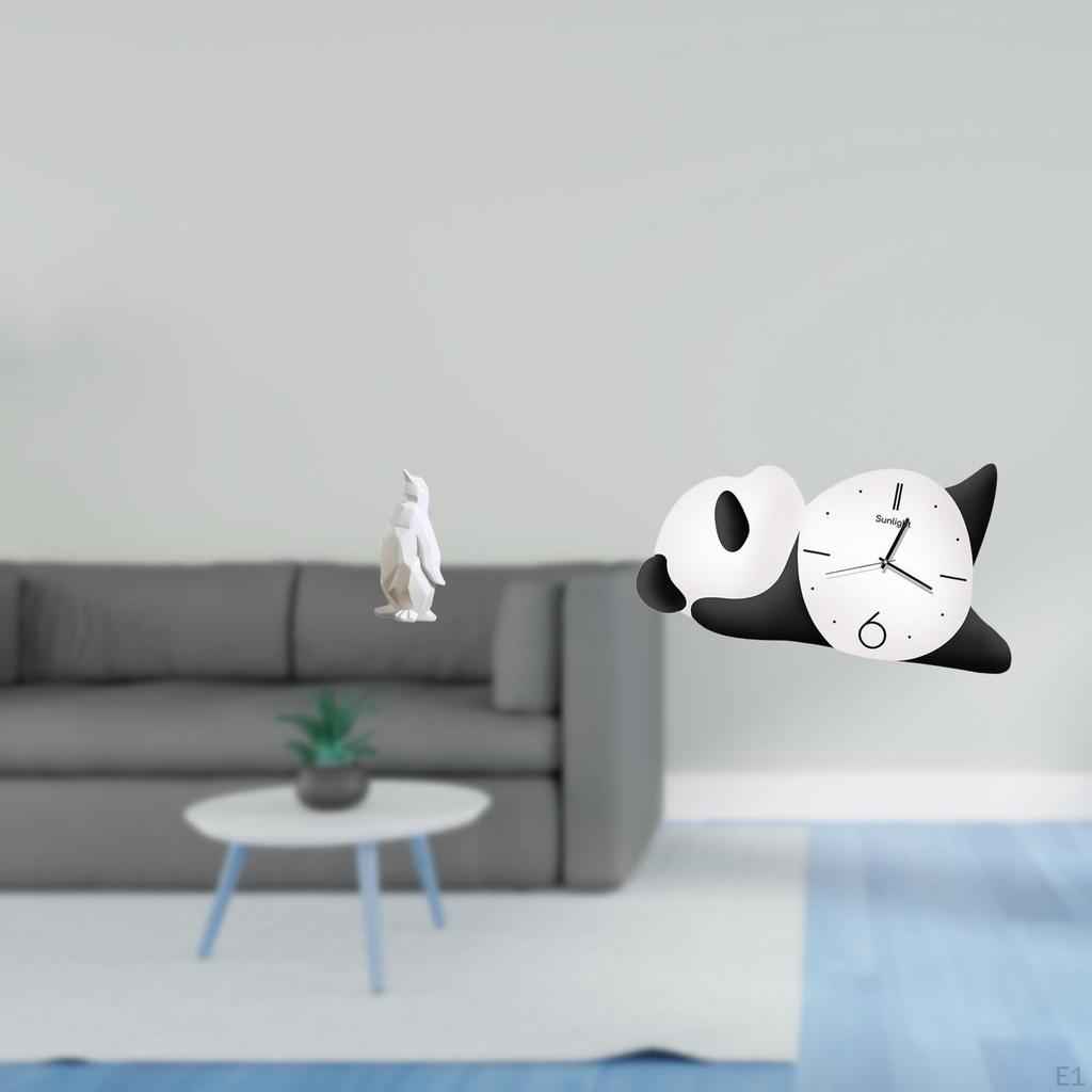 Penguin Panda Resin Animal Figurine Sculpture Modern Cute Collectable Craft Decorative Ornament Wall